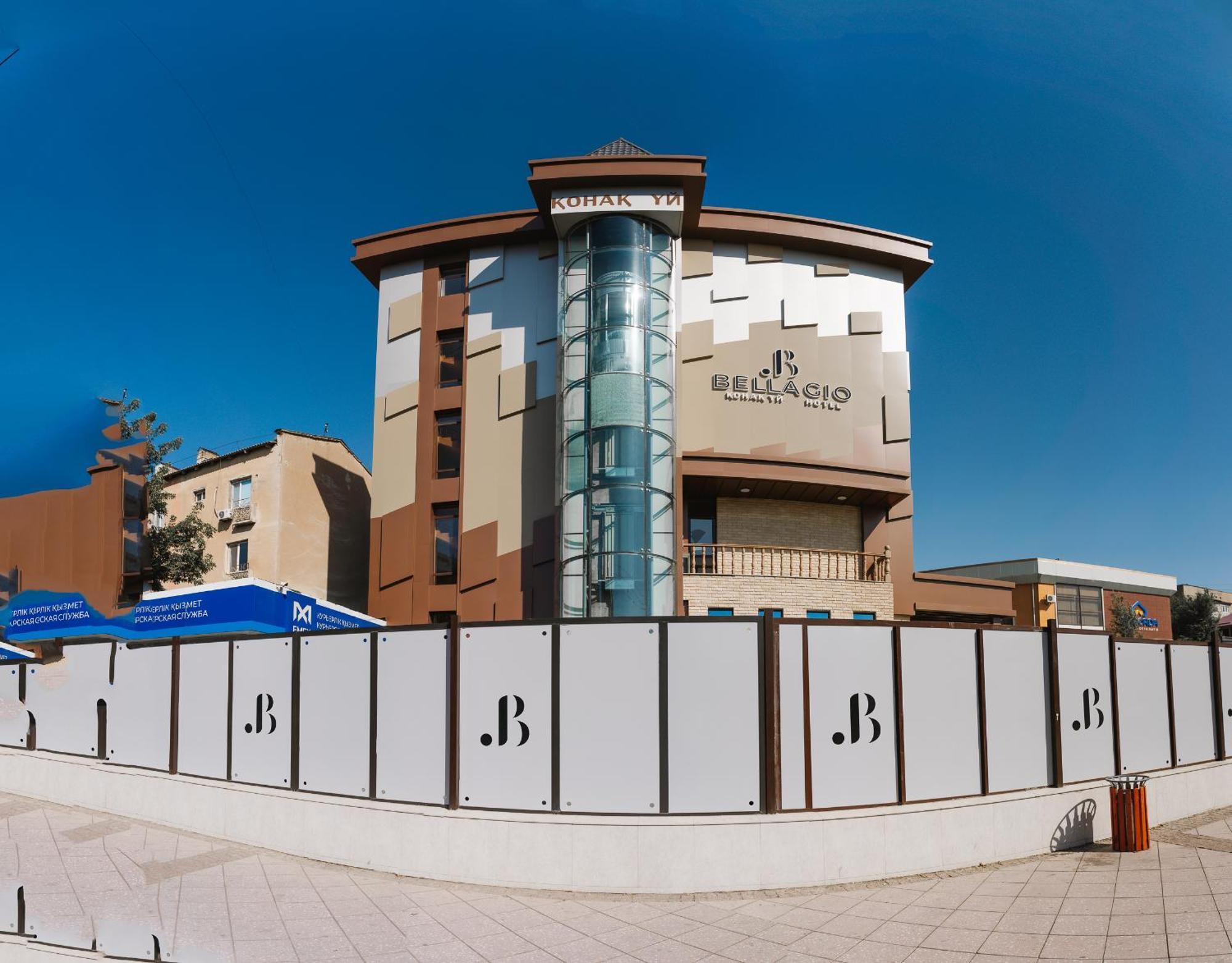 Hotel Bellagio Schymkent Exterior foto
