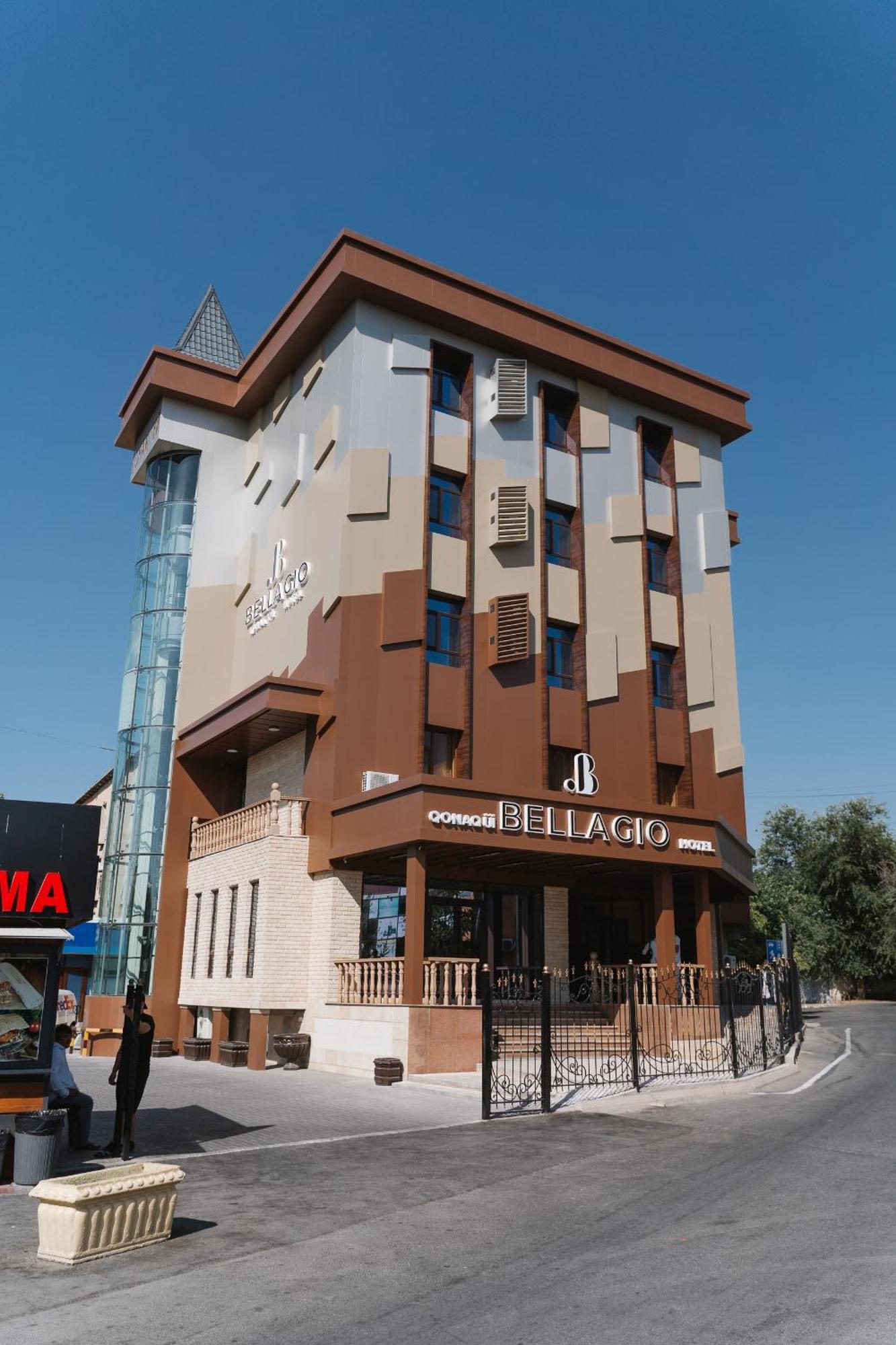 Hotel Bellagio Schymkent Exterior foto